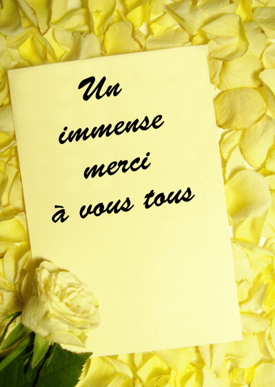 Remerciement mariage